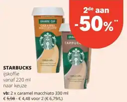 Spar STARBUCKS aanbieding