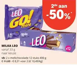 Spar MILKA LEO aanbieding