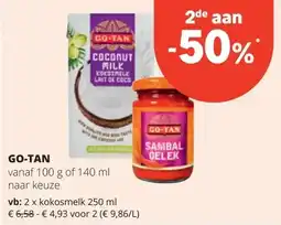 Spar GO-TAN aanbieding