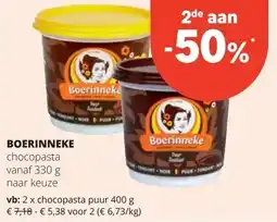 Spar BOERINNEKE aanbieding