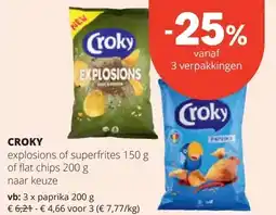 Spar CROKY aanbieding