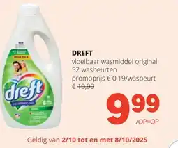 Spar DREFT aanbieding