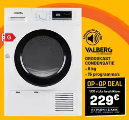 Electro Depot DROOGKAST CONDENSATIE aanbieding