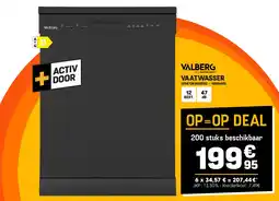 Electro Depot VAATWASSER 12S47DKAD929C aanbieding