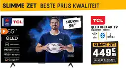 Electro Depot Tcl QLED UHD 4K TV aanbieding