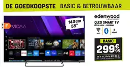 Electro Depot edenwood QLED SMART TV aanbieding