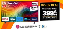 Electro Depot Lg 4K NANOCELL-TV aanbieding