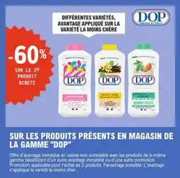 E.Leclerc Sur les produits présents en magasin de la gamme DOP aanbieding