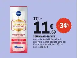 E.Leclerc Serum anti-taches aanbieding