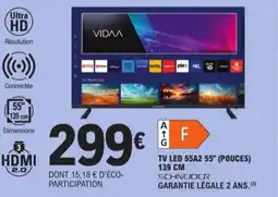 E.Leclerc Schneider TV LED pouces aanbieding