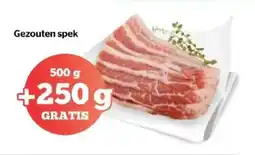 Spar Gezouten spek aanbieding