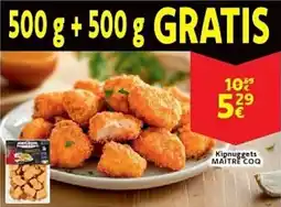 Cora Kipnuggets maitre COQ aanbieding