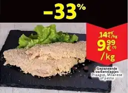 Cora Gepaneerde varkenslapjes aanbieding
