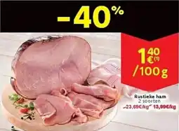 Cora Rustieke ham aanbieding