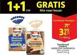 Cora Toastbrood harrys american sandwich aanbieding