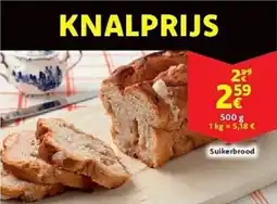 Cora Suikerbrood aanbieding