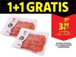 Cora Zachte chorizo le charcutier européen aanbieding