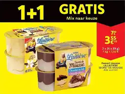 Cora Dessert mousse la laitière secret de mousse aanbieding