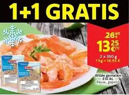 Cora Wilde garnalen escal aanbieding