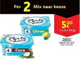 Cora Yoghurt yoplait perle de lait aanbieding