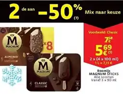 Cora Roomijs magnum sticks aanbieding