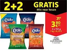 Cora Chips croky explosions aanbieding