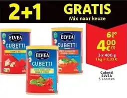 Cora Cubetti elvea aanbieding