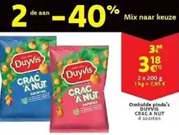 Cora Omhulde pinda's duyvis crac a nut aanbieding