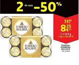 Cora Pralines ferrero rocher aanbieding