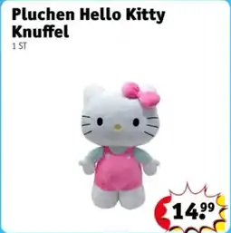 Kruidvat Pluchen Hello Kitty Knuffel aanbieding