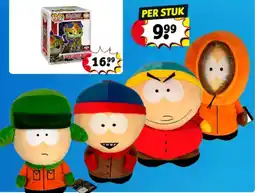 Kruidvat South park pluche cartman kenny kyle of stan aanbieding