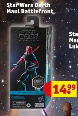 Kruidvat Star wars darth maul battlefront aanbieding