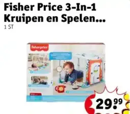 Kruidvat Fisher Price 3-In-1 Kruipen en Spelen. aanbieding