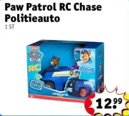 Kruidvat Paw Patrol RC Chase Politieauto aanbieding