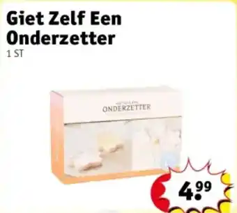 Kruidvat Giet Zelf Een Onderzetter aanbieding