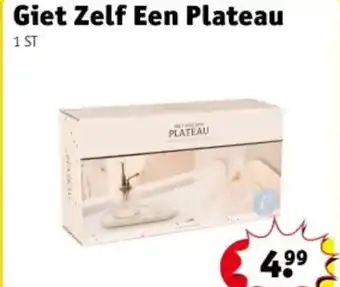 Kruidvat Giet Zelf Een Plateau aanbieding