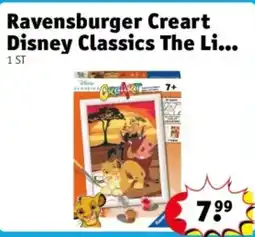 Kruidvat Ravensburger Creart Disney Classics The Lion aanbieding