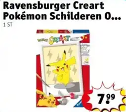 Kruidvat Ravensburger Creart Pokémon Schilderen O... aanbieding