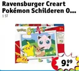 Kruidvat Ravensburger Creart Pokémon Schilderen O... aanbieding