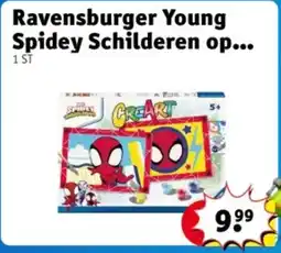 Kruidvat Ravensburger Young Spidey Schilderen op... aanbieding