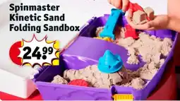 Kruidvat Spinmaster Kinetic Sand Folding Sandbox aanbieding