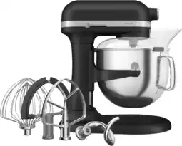 Coolblue KitchenAid Artisan Bowl-Lift 5KSM70SHXEBK Truffe Noire aanbieding