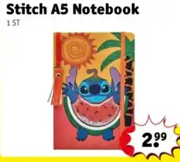 Kruidvat Stitch A5 Notebook aanbieding