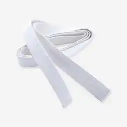 Decathlon Band voor martial arts piqué 2,80 m wit aanbieding