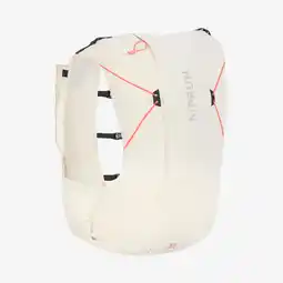 Decathlon Trailrugzak met waterzak 1 l uniseks 900 beige 10 liter aanbieding