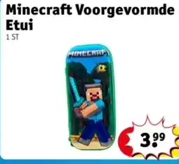 Kruidvat Minecraft Voorgevormde Etui aanbieding