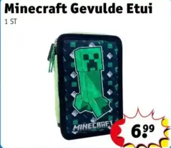 Kruidvat Minecraft Gevulde Etui aanbieding