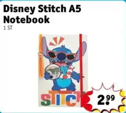 Kruidvat Disney Stitch A5 Notebook aanbieding