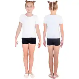 Decathlon Gymnastiek en Dans T-Shirt Korte Mouw INDIGO aanbieding