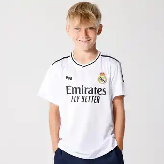 Decathlon Real Madrid thuis shirt kids 24/25 aanbieding